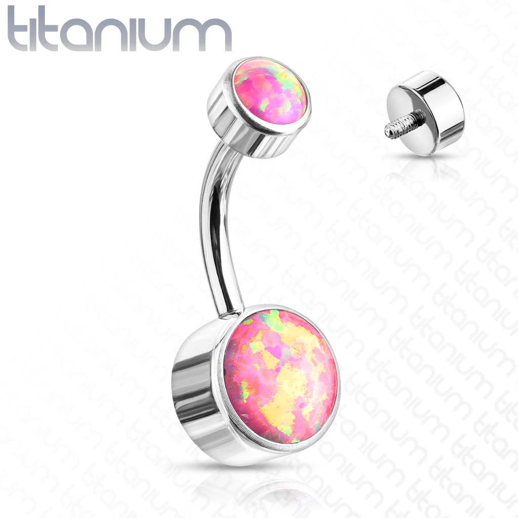 Belly Opal Bezel Titanium