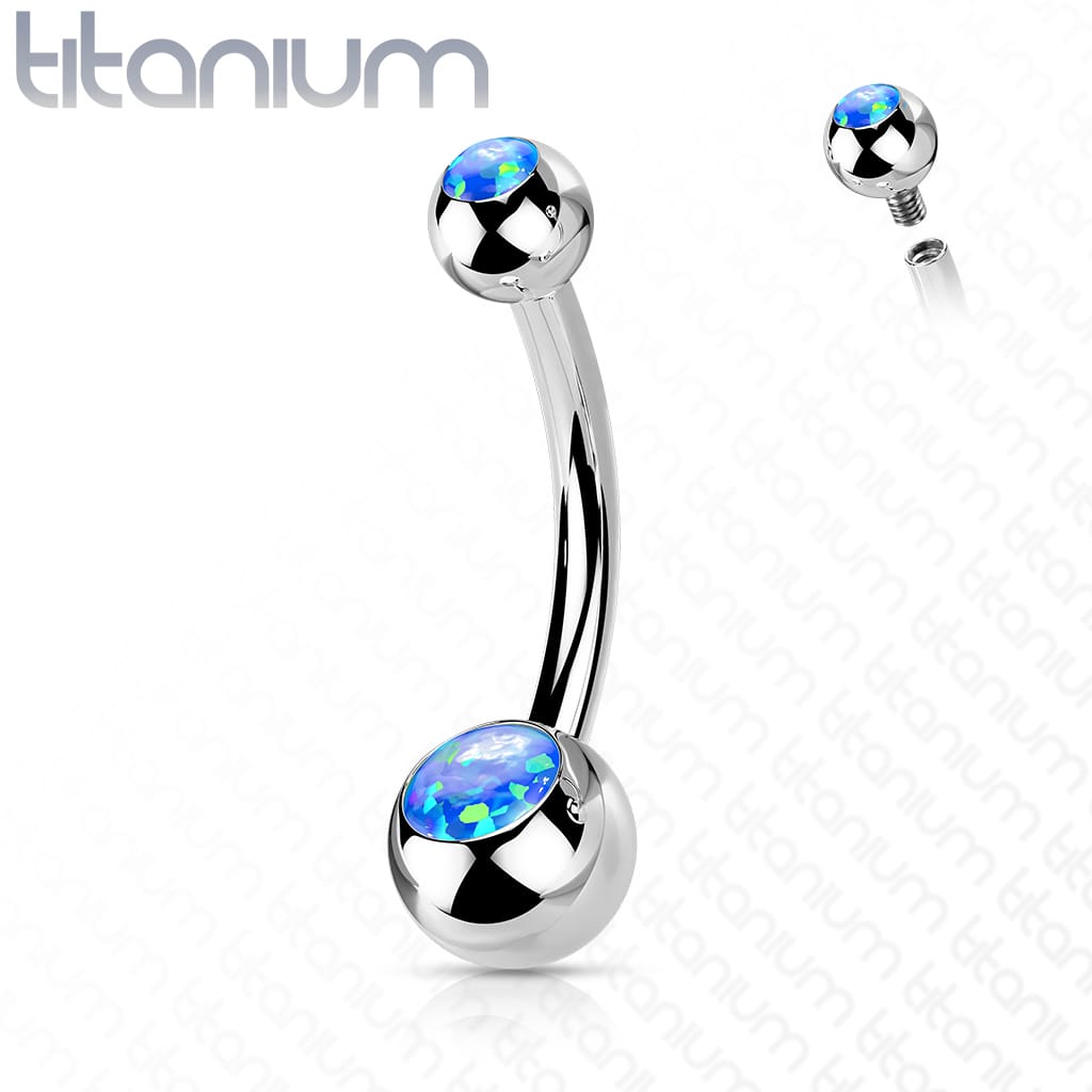 Belly Opal Bezel Titanium