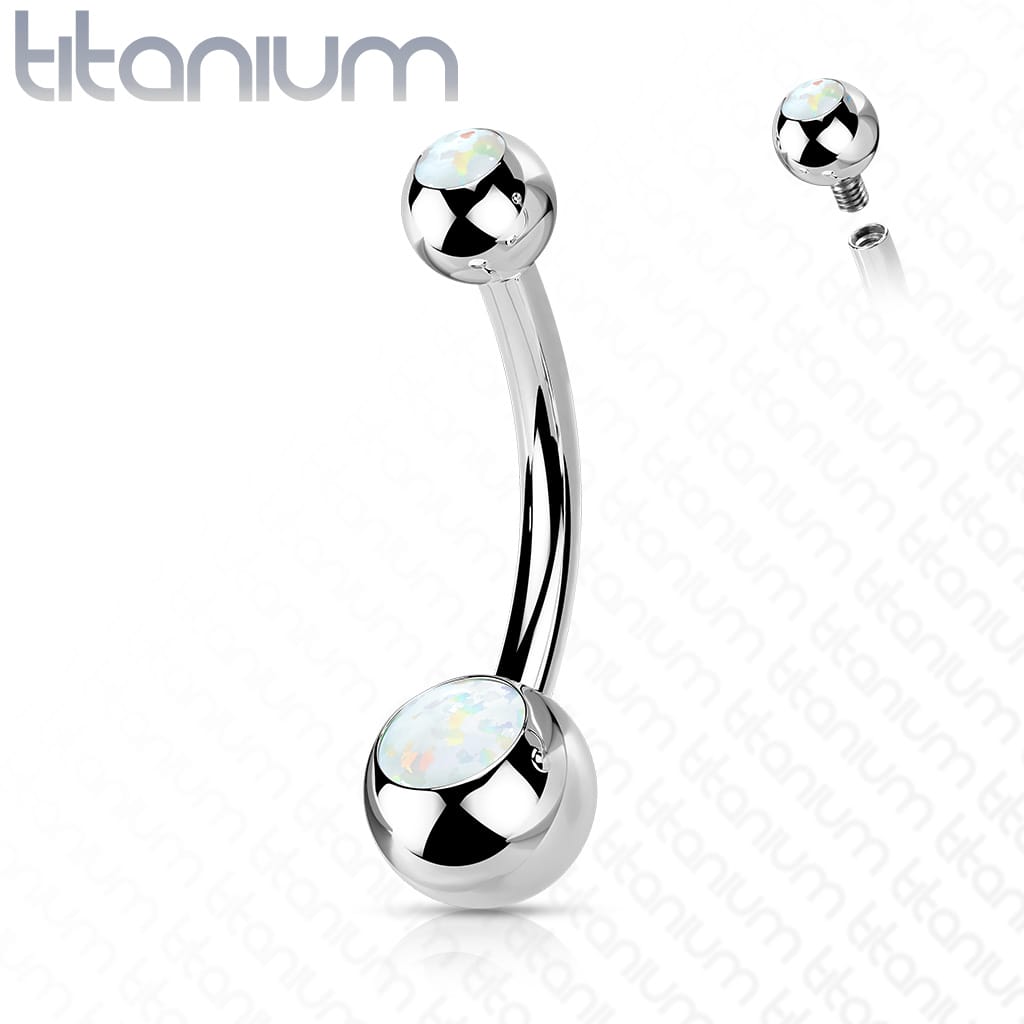 Belly Opal Bezel Titanium