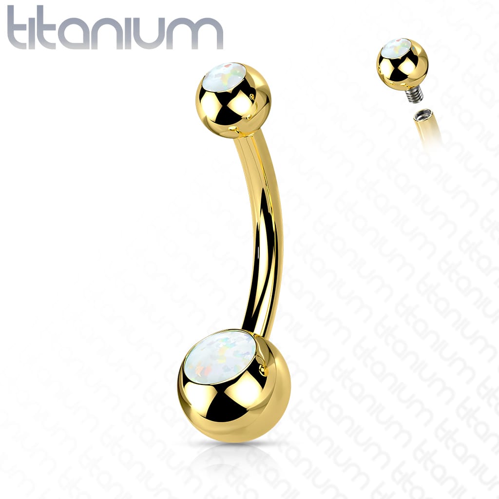 Belly Opal Bezel Titanium