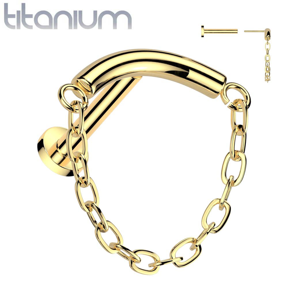 Climber Curved Chain Titanium1