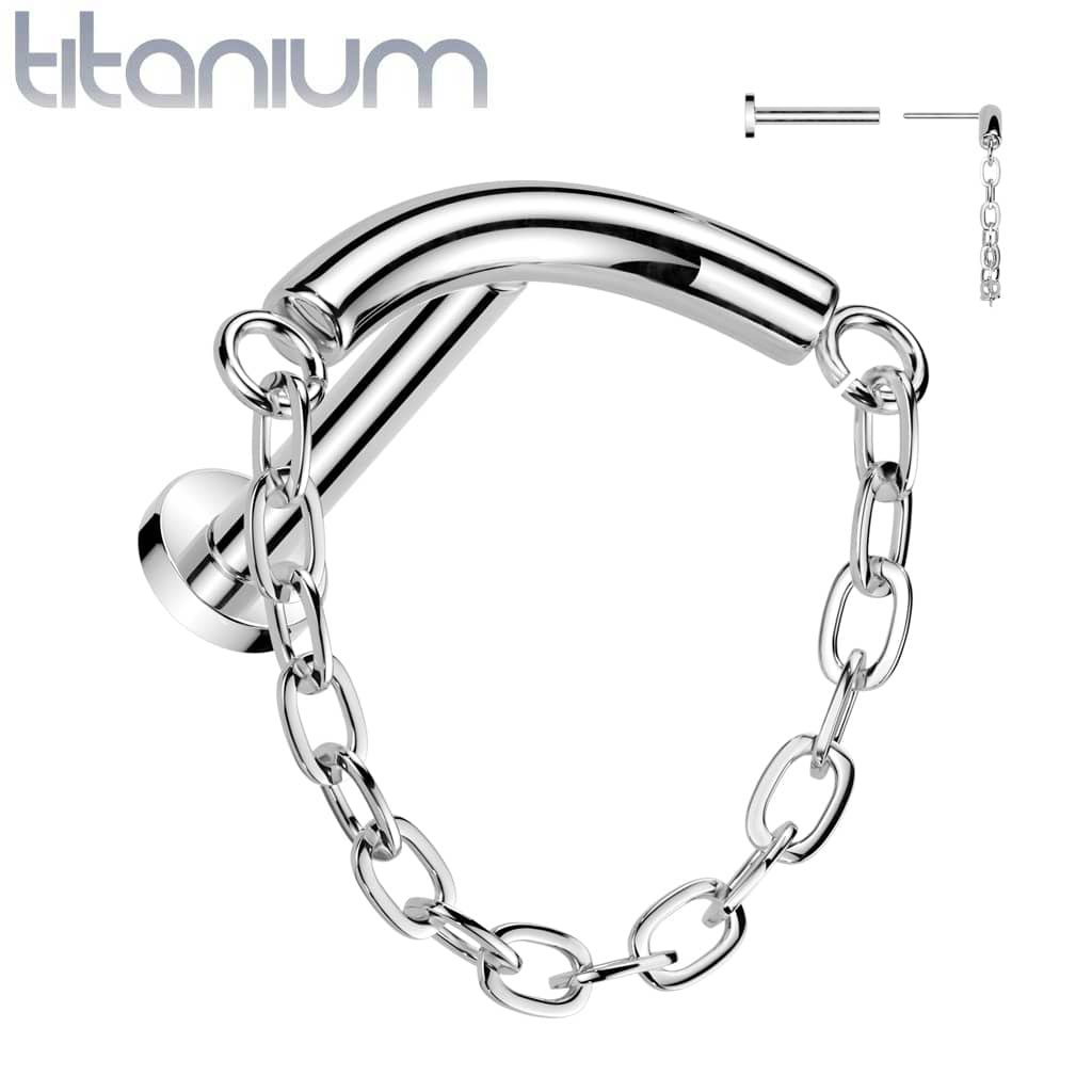 Climber Curved Chain Titanium2