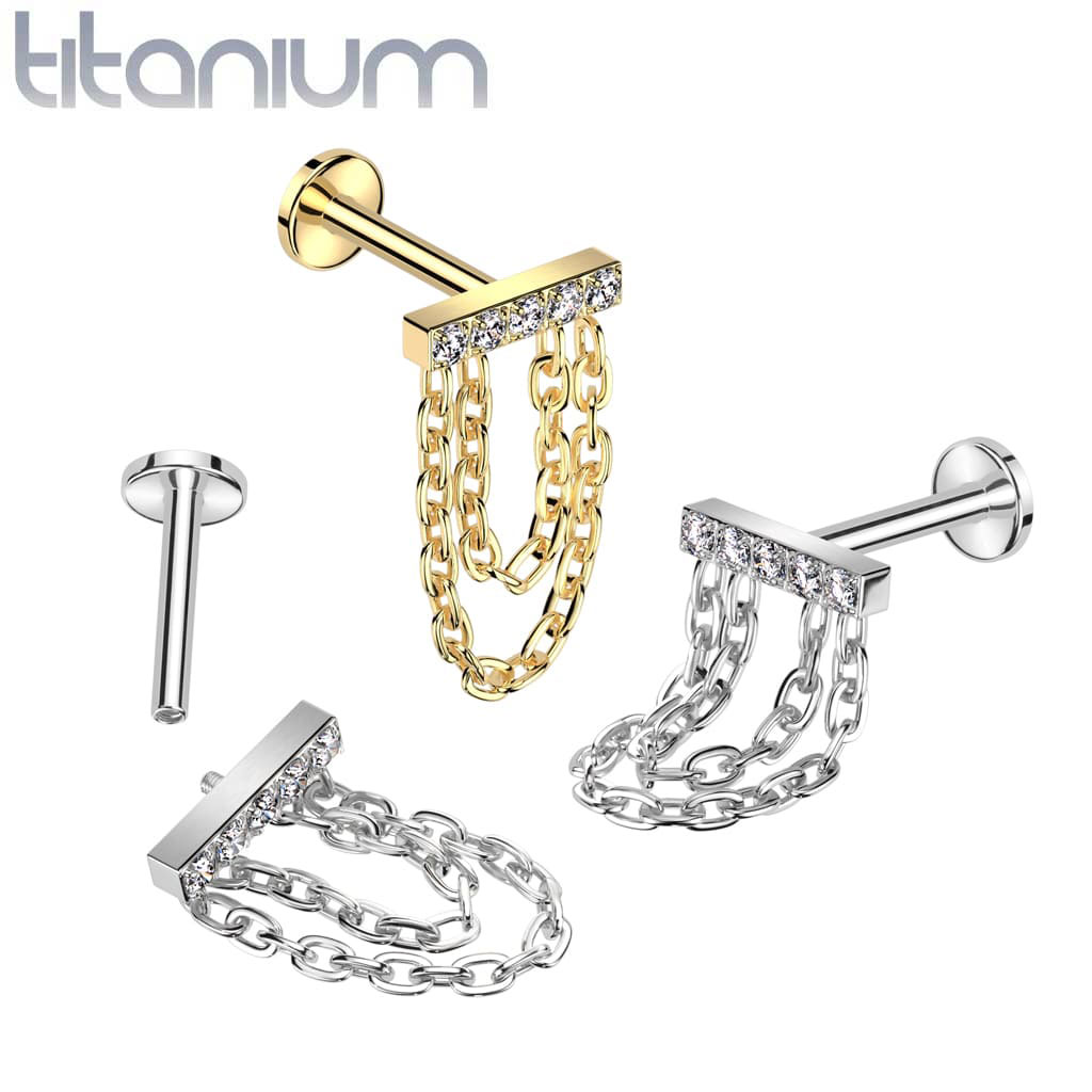 Climber Gems Chains Titanium