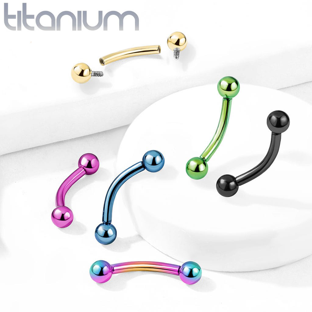 Curved Color Titanium