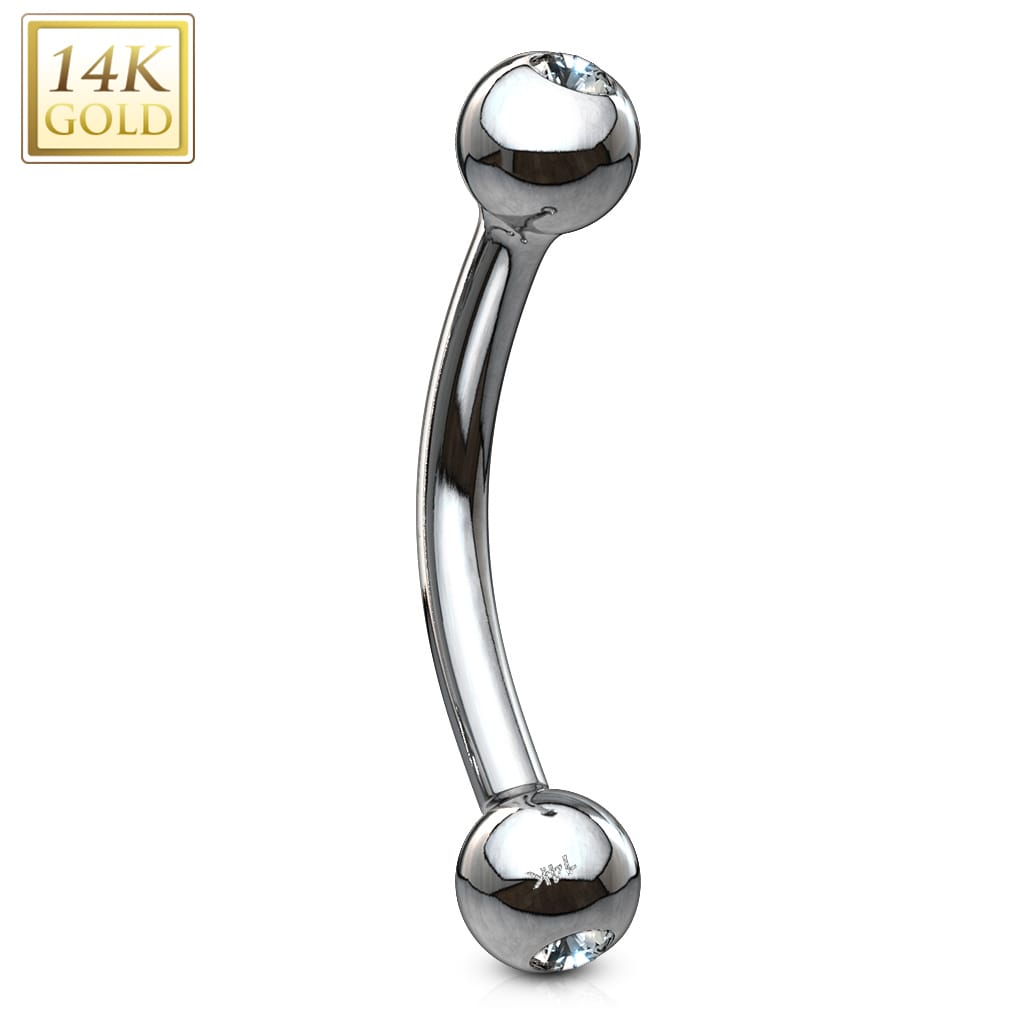 Curved Gem Gold