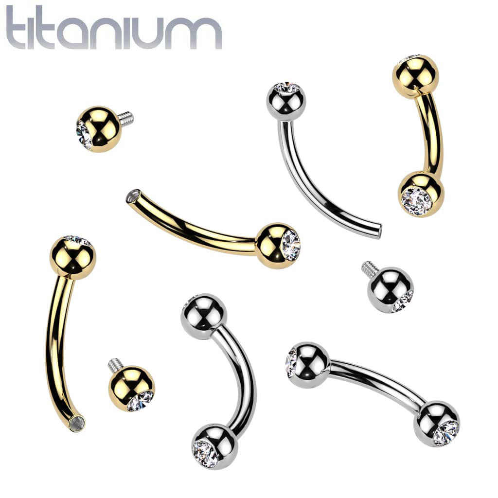Curved Gem Titanium