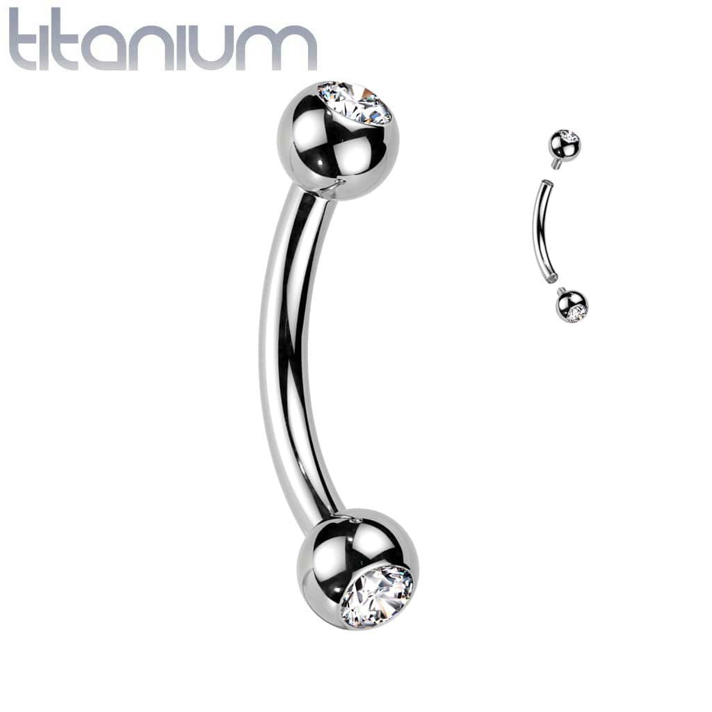 Curved Gem Titanium