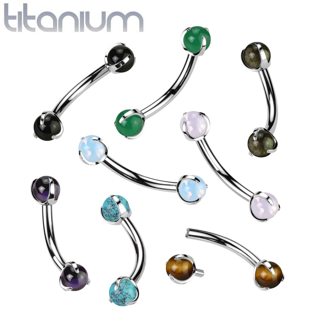 Curved Stones Titanium