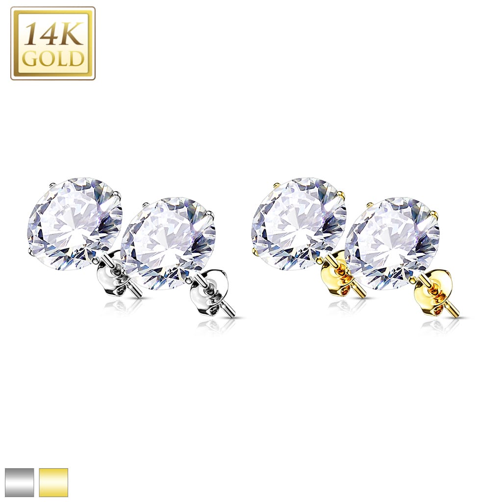 Ear Studs Gold