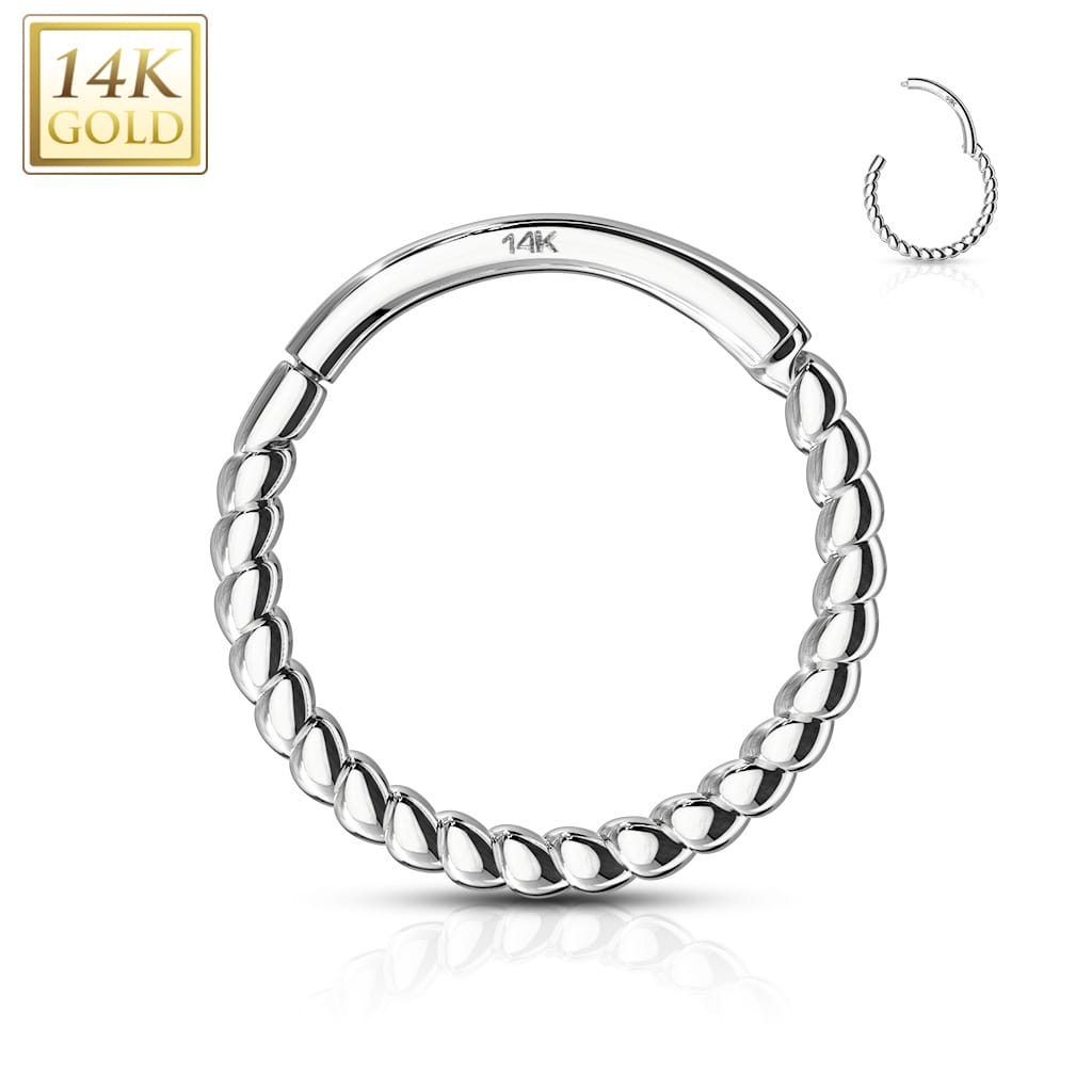 Hoop Braided Gold2