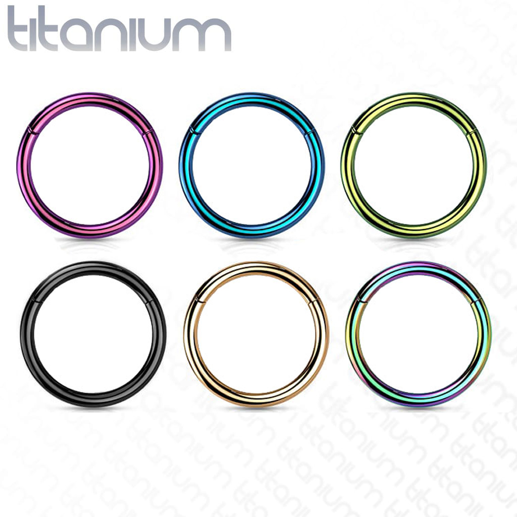 Hoop Clicker Color Titanium
