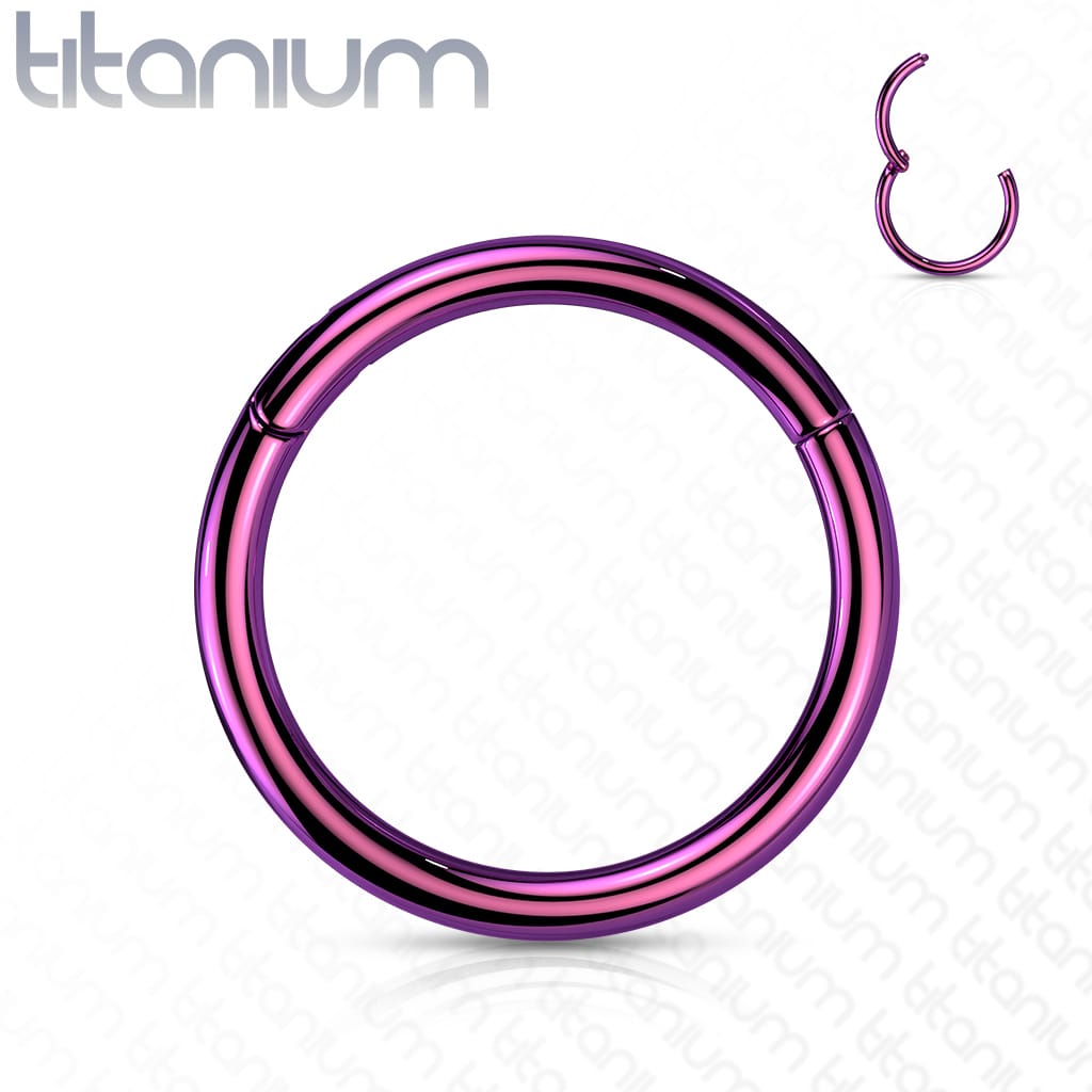 Hoop Clicker Color Titanium6