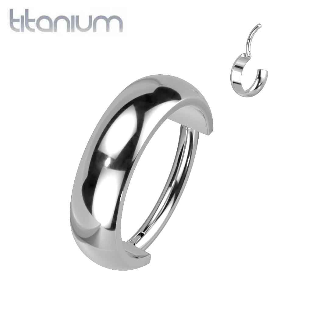 Hoop Clicker Wide Titanium1