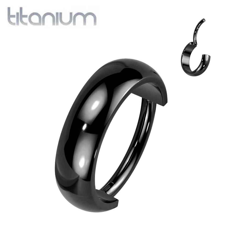 Hoop Clicker Wide Titanium4