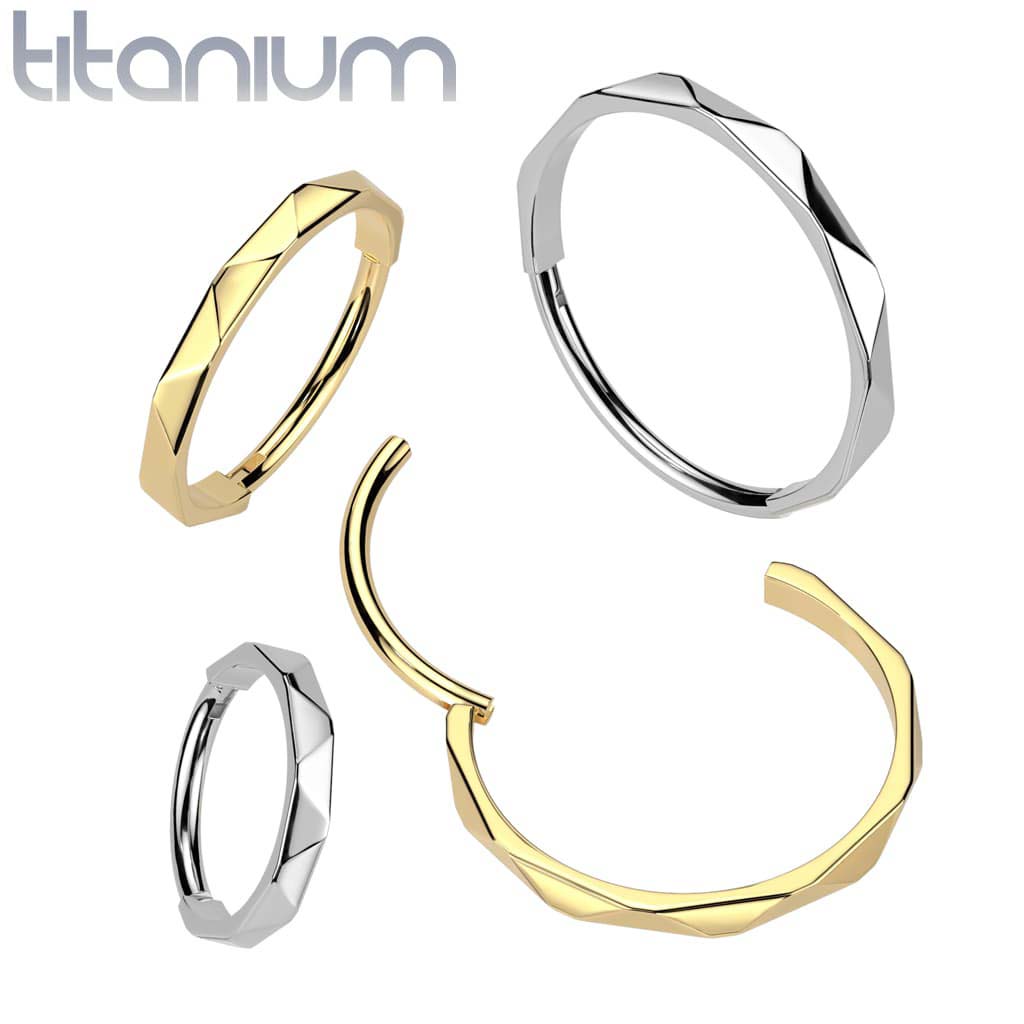 Hoop Edged Titanium
