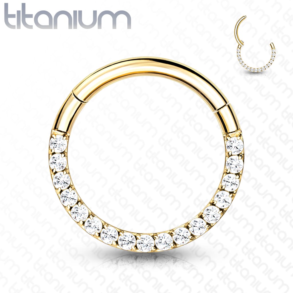 Hoop Gem Top Titanium2