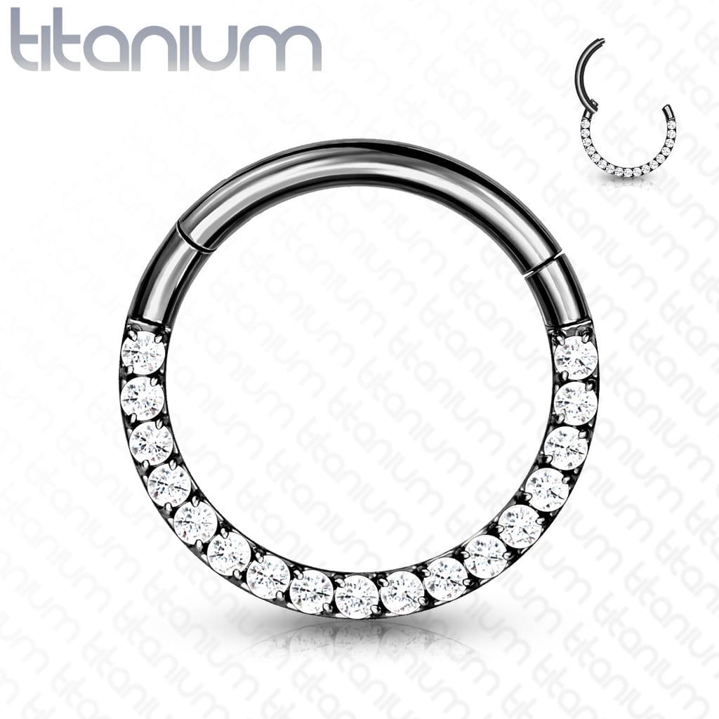 Hoop Gem Top Titanium3