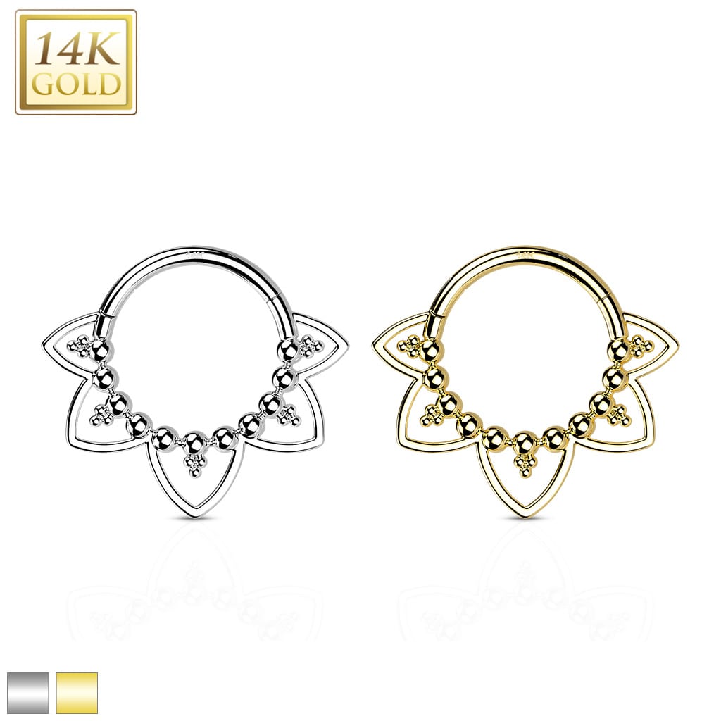 Hoop Mandala Gold