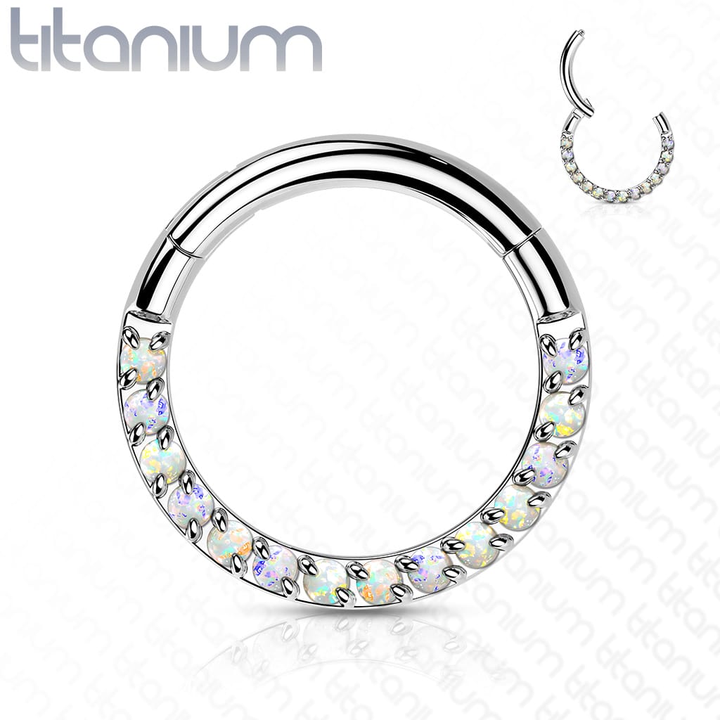 Hoop Opal Top Titanium2