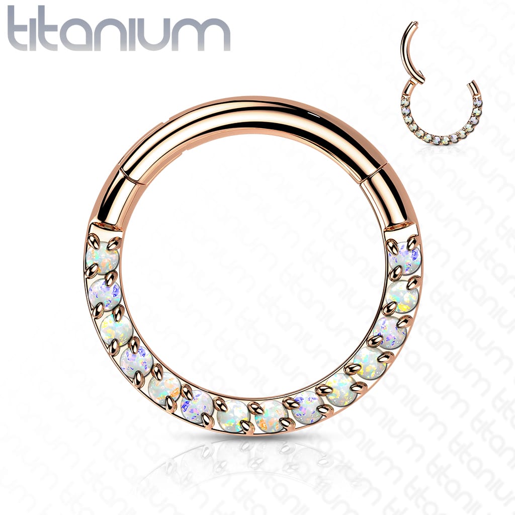 Hoop Opal Top Titanium3