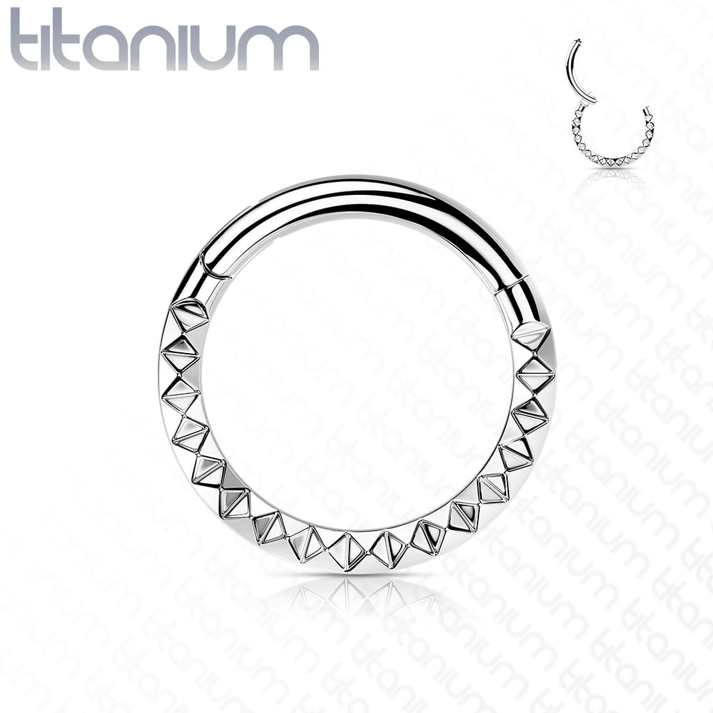 Hoop Pyramid Top Titanium3