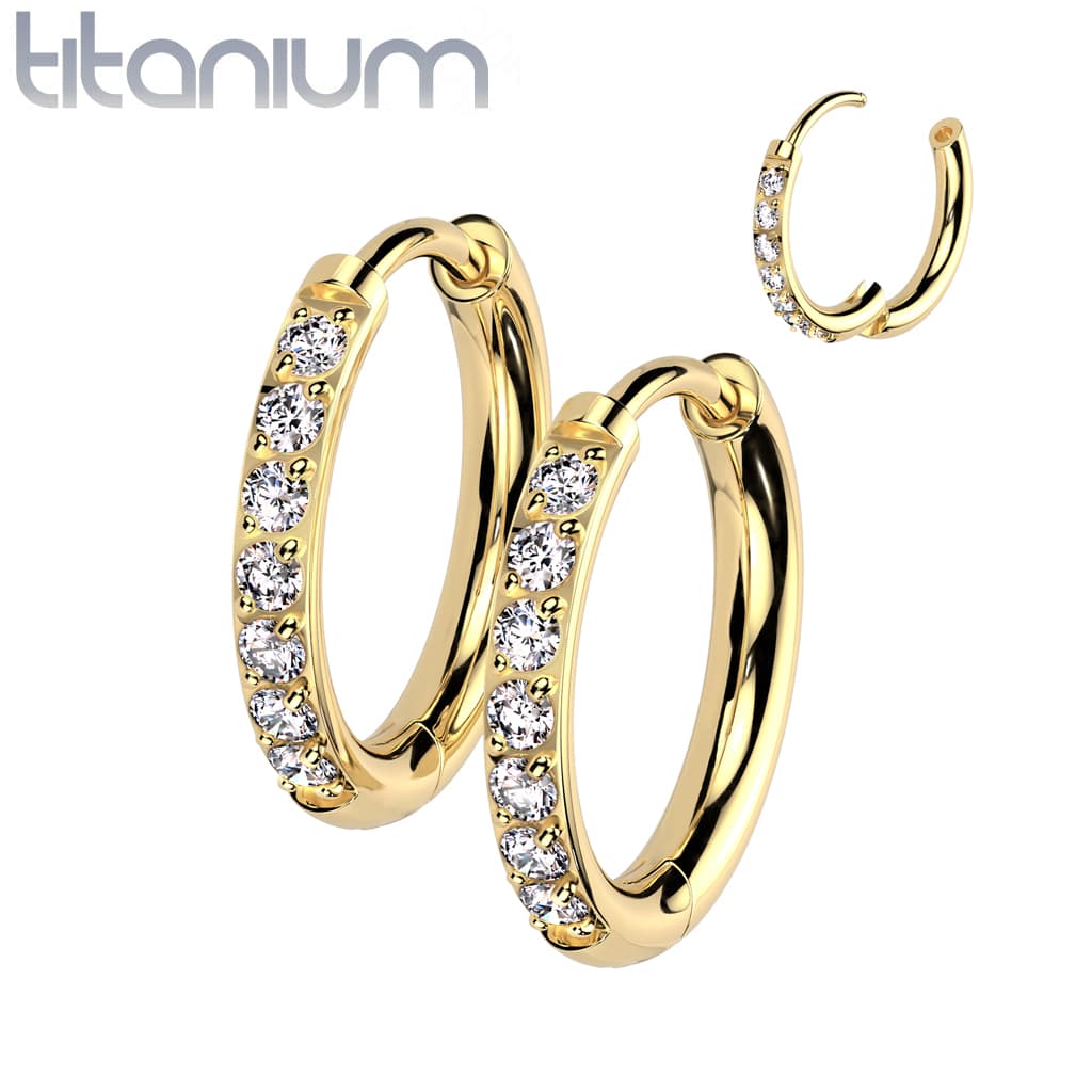 Hoop Side Gem Titanium1