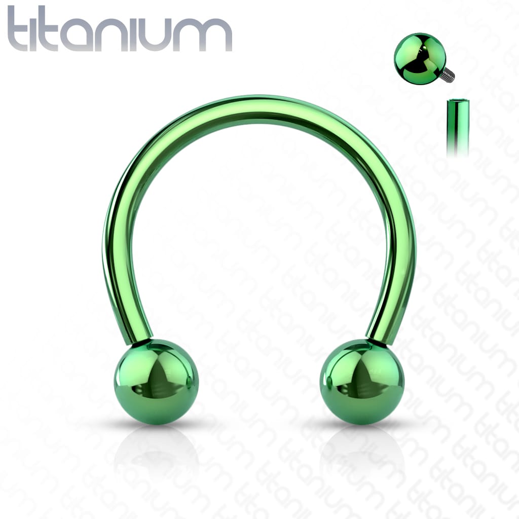 Horseshoe Color Titanium
