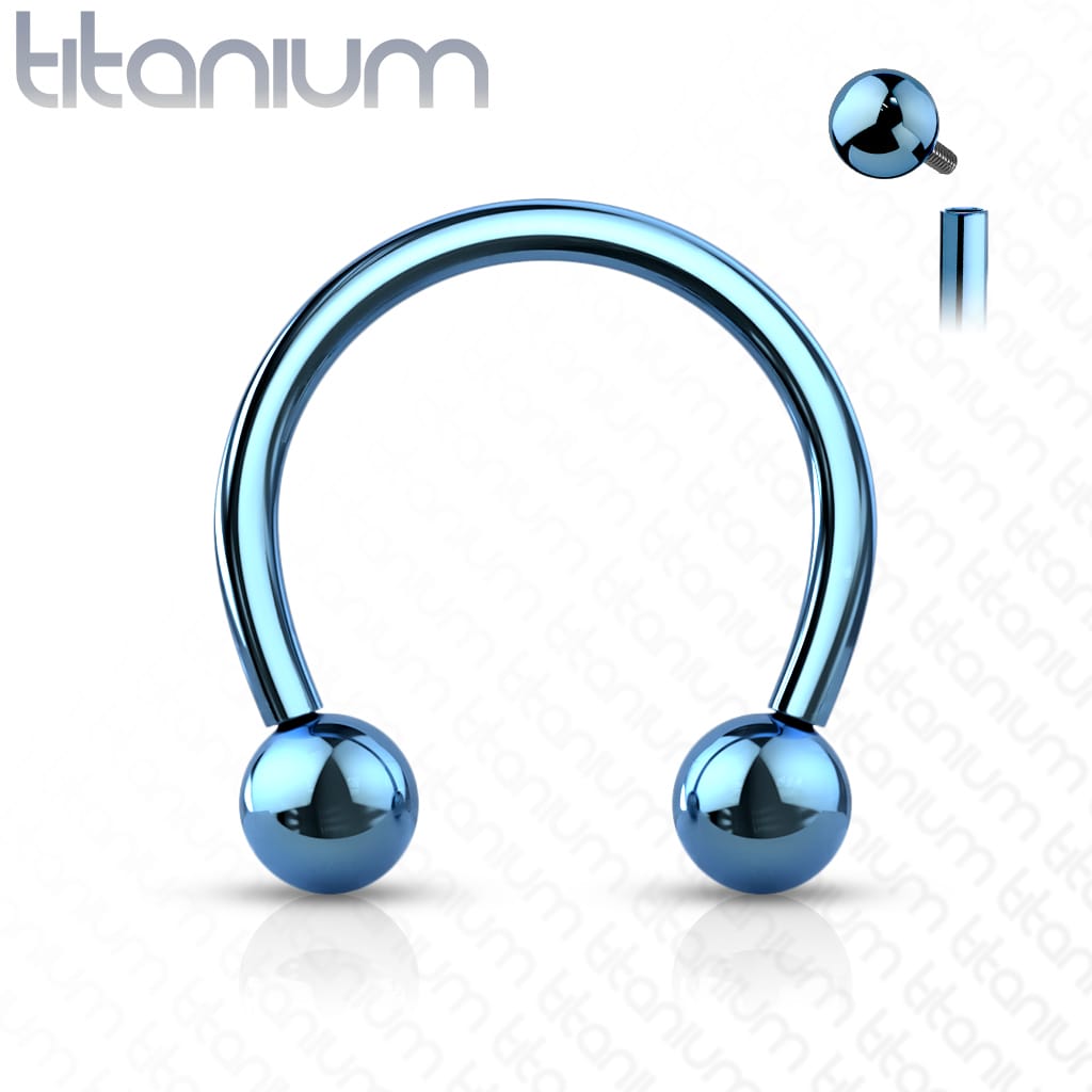 Horseshoe Color Titanium