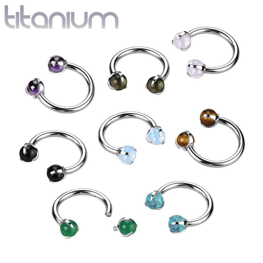 Horseshoe Stones Titanium