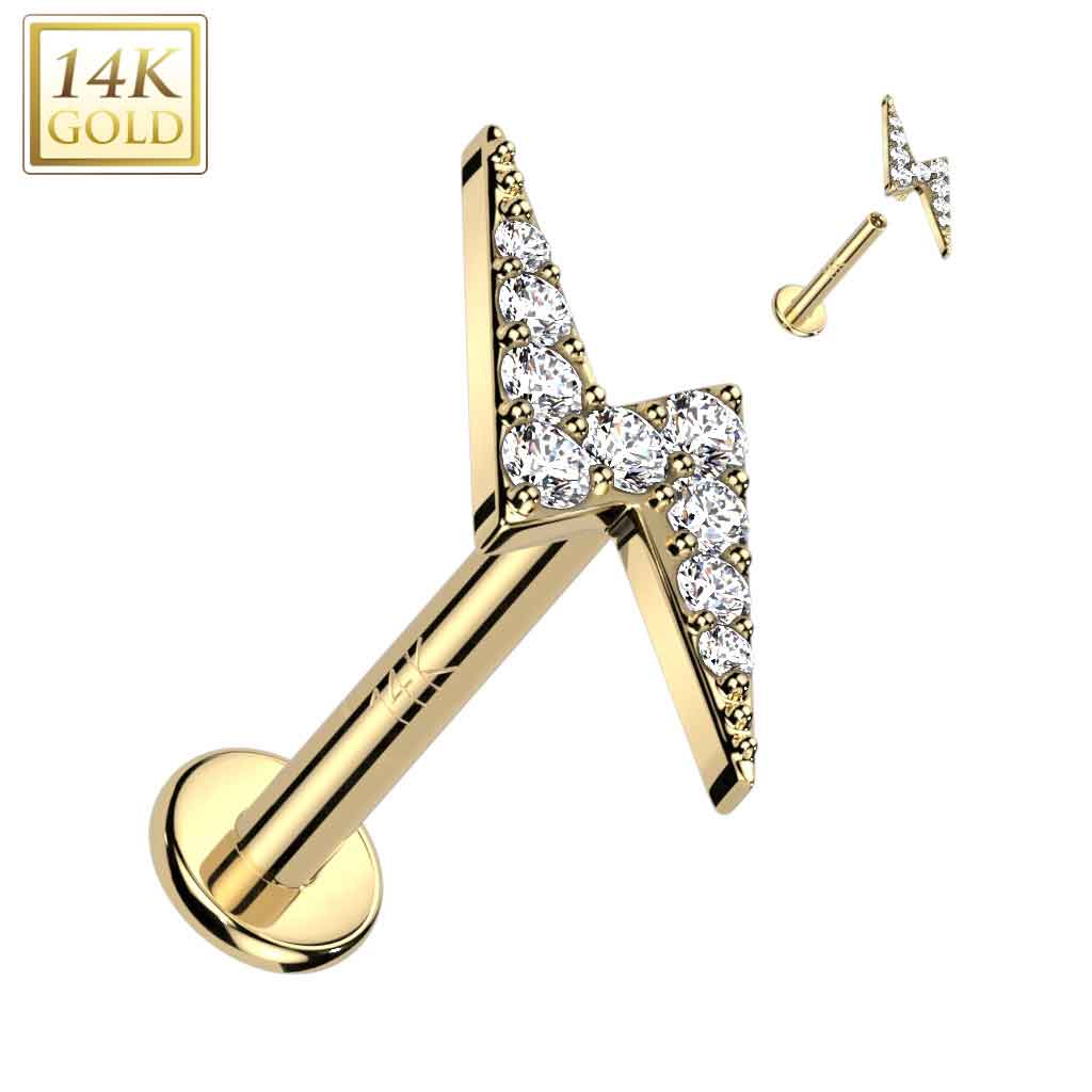 Labret Bolt Gold1