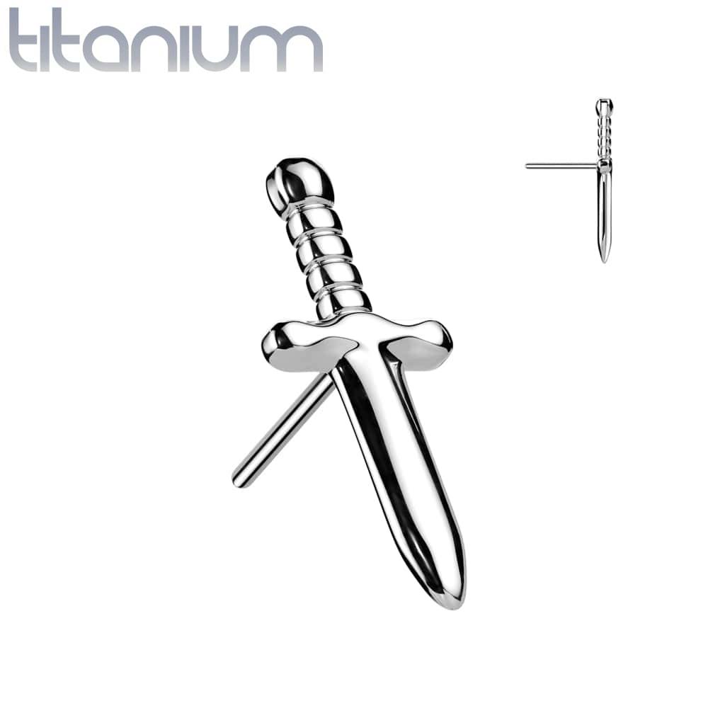 Labret Dagger1 Titanium2