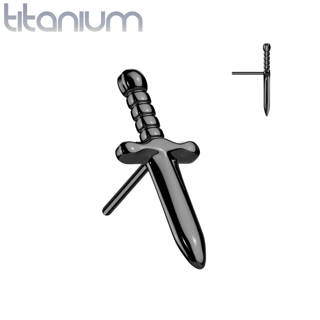 Labret Dagger1 Titanium3