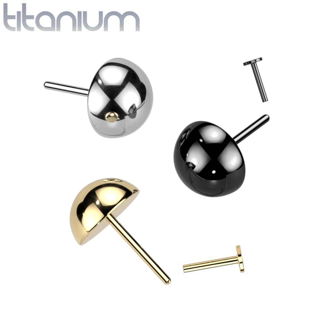 Labret Dome Titanium