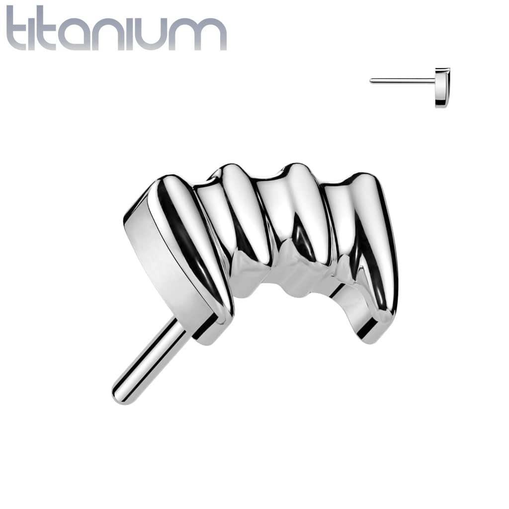 Labret Fangs Titanium2