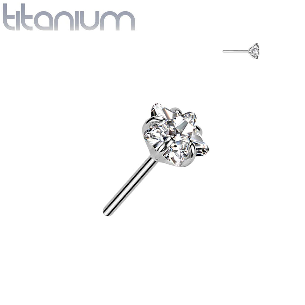 Labret Gem Star Titanium2