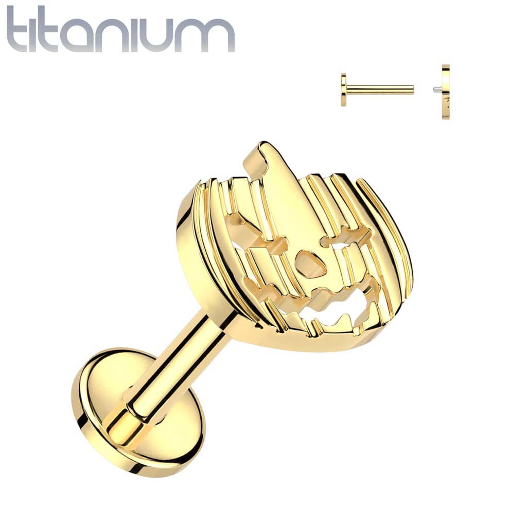 Labret Pumpkin Titanium1