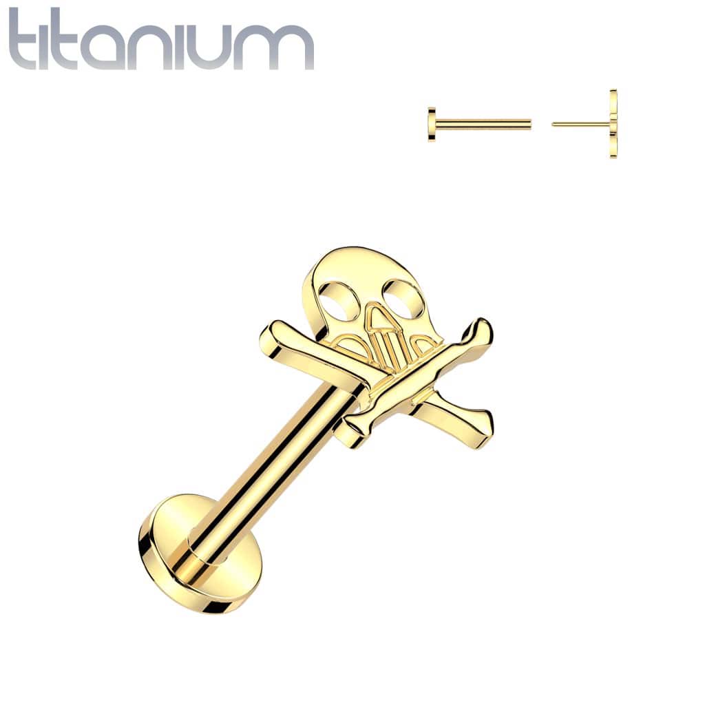 Labret Skullbones Titanium1
