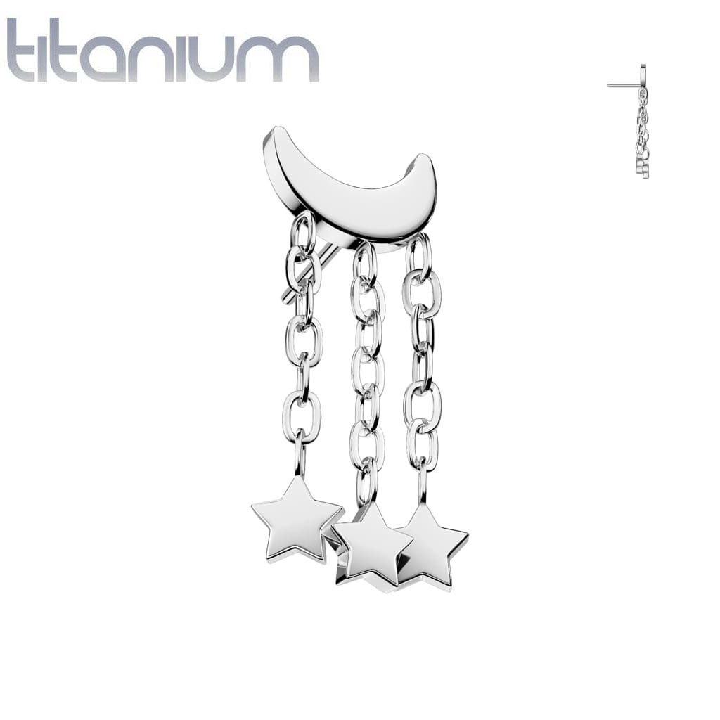 Moon Chains Stars Titanium2
