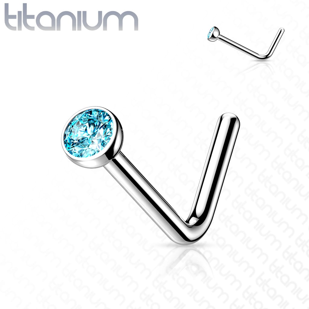 Nose L Gem Titanium7