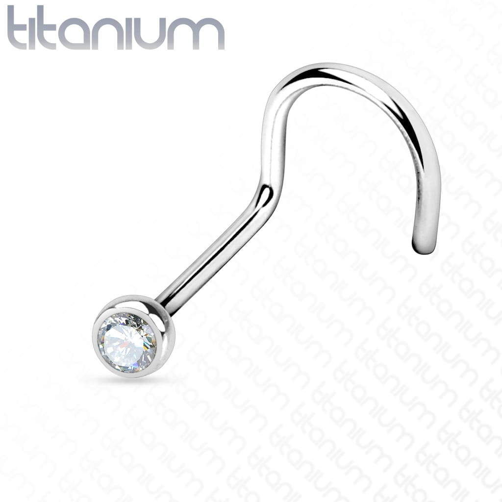 Nose Screw Gem Titanium7
