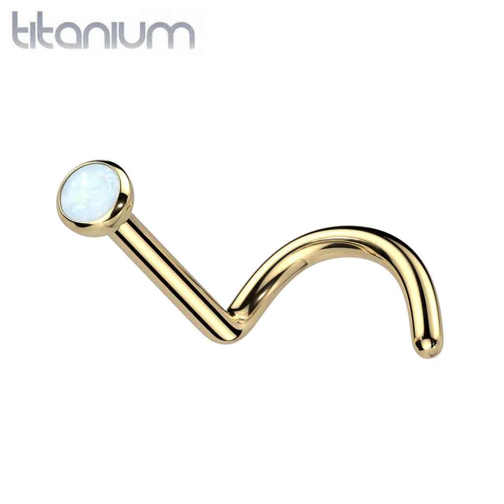 Nose Screw Opal Titanium7